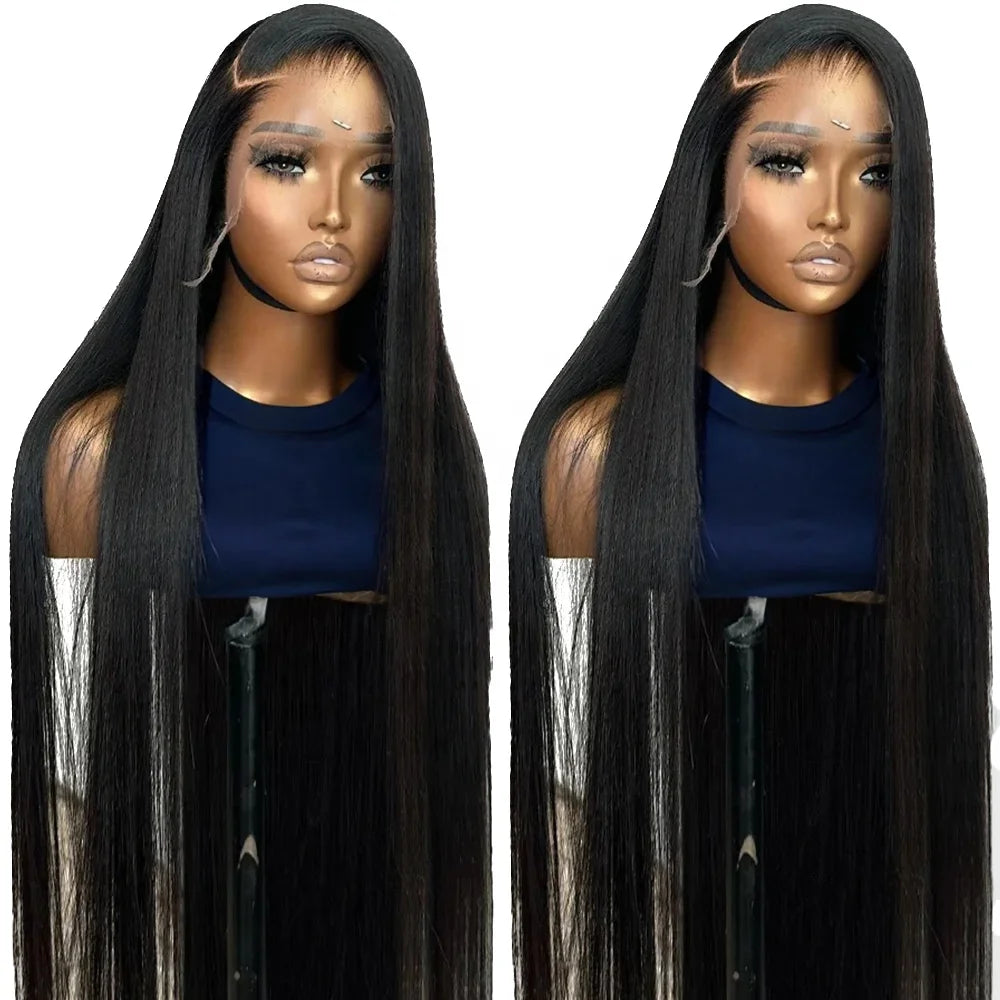 13X6 Pre Pluck Brazilian Hair 360 for Lace Front Wigs Glueless Virgin Remy HD for Wigs 13X4 Straight