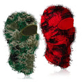 Multicolor Autumn Winter Warm Cycling Motorcycle Black Camo Knitted Balaclava