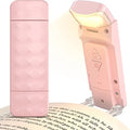 Newest Foldable Mini LED Book Reading Light USB Rechargeable 3 Brightness Bookmark Light Kids Book Light for Reading