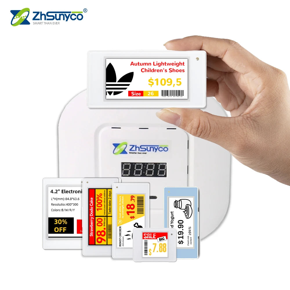 Supermarket Smart Digital E-ink Display Electronic Shelf Label  Esl Demo Kit
