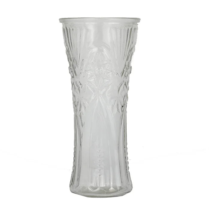 Contemporary Home Decor Crystal Tabletop Flower Vase Glass Material