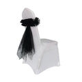 Spandex Elastic Chair Bands Sashes Bows for Wedding Decorations