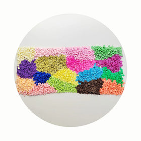 5MM Macaron Colored Round Dot Circles Polymer Clay Sprinkles Colorful Confetti for Slimes Filling Handcraft Decoration