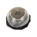 Qingdao Factory Q6 Breathable Thin Skin China Lace Base Hair Replacement System 100% Human Hair Toupee for Men