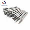 Factory Direct Double Cut Tungsten Carbide Rotary Burrs Solid Carbide Burr Tools with OEM Customization Support