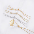Bracelet Preserving Chains Plated Adjustable Fixed Bead Universal Extension Brass Custom MR.GUAN ZJ1017