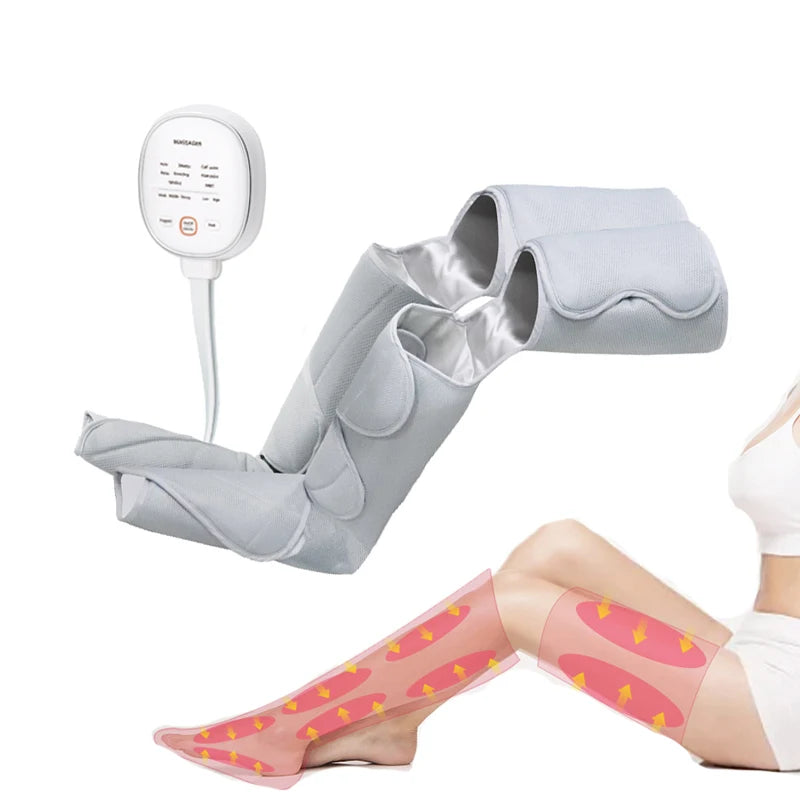 Foot and Calf Massager Compression Boots Air Compression Leg Massager Nekteck Shiatsu Foot Massager Machine 2 Year Grey Blue