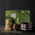 Handmade Matcha Ceremony Kit Pouring Spout Whisk Tea Scoop Ceramic Whisk Holder Matcha Powder Caddy Japanese Matcha Tea Set