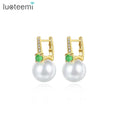 LUOTEEMI Modern 2026 Charm Trending Jewelry Fashion Woman Trendy Zircon Clip-On Earring Clip Earing