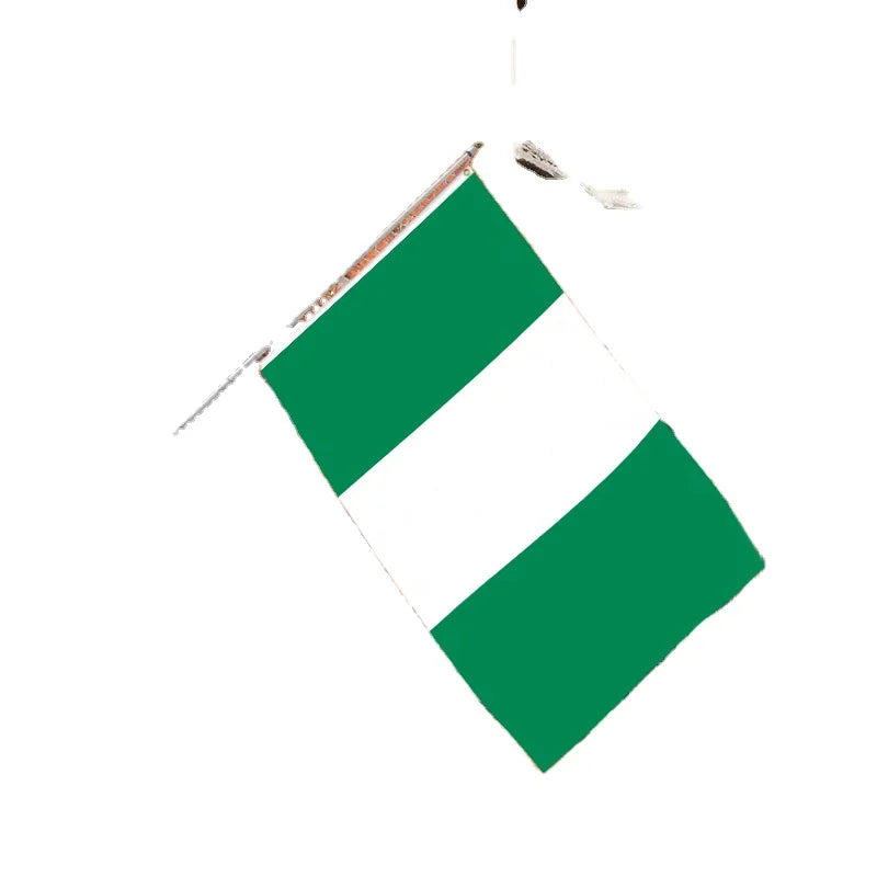 3x5FT Polyester Cheap Price Nigeria Country Flag and National Flag With Two Grommets