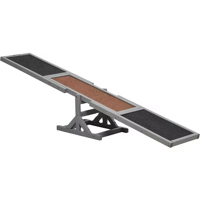 USMILEPET Eco-Friendly Wooden Dog Agility Training Exercise Ramp Pet Toys for Effective Training
