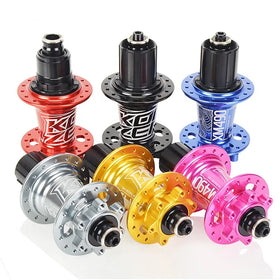 KOOZER XM490 28/32/36 Hole 72HD MTB Disc Brake Hub Aluminum Alloy Quick Release/Thru Axle Front Rear Bike Hub