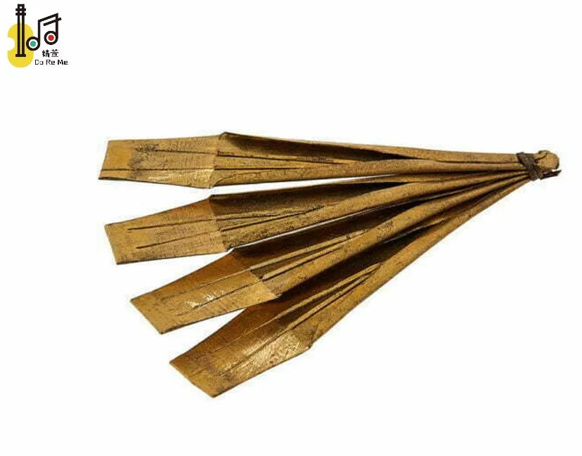 Chinese Tradition Kou Xiang Harp Musical Instruments Toy Jew's Harp Mouth Easy to Play 4 Brass Wood Sound Percussion World Music