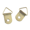 XU TS-K032 Iron Single Hole Picture Frame Hanging Hook Triangle D-Ring Wire Frame Hanger