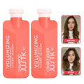 JUSTK Private Label Cherry Blossom Hair Care Pomegranate Fluffy Volumizing Shampoo and Conditioner Free Sulfate for Hair Volume