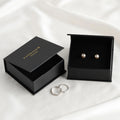 PandaSew Custom Logo Jewelry Packaging Earring Necklace Luxury Cardboard Magnetic Jewelry Box
