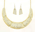 NS8754 Hot Sale Women Fashion Jewelry Set Alloy Choker Necklace Earrings Set