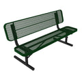 Wholesale Cheap Outdoor Expanded Steel Mesh Bench Seat Outside Park Metal Seating Bench Public Garden Patio Chair Benches