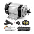 48V 750W Low-speed Brushless Electric Motorized Rickshaw Engine Motor Conversion Electric Tricycle Kit