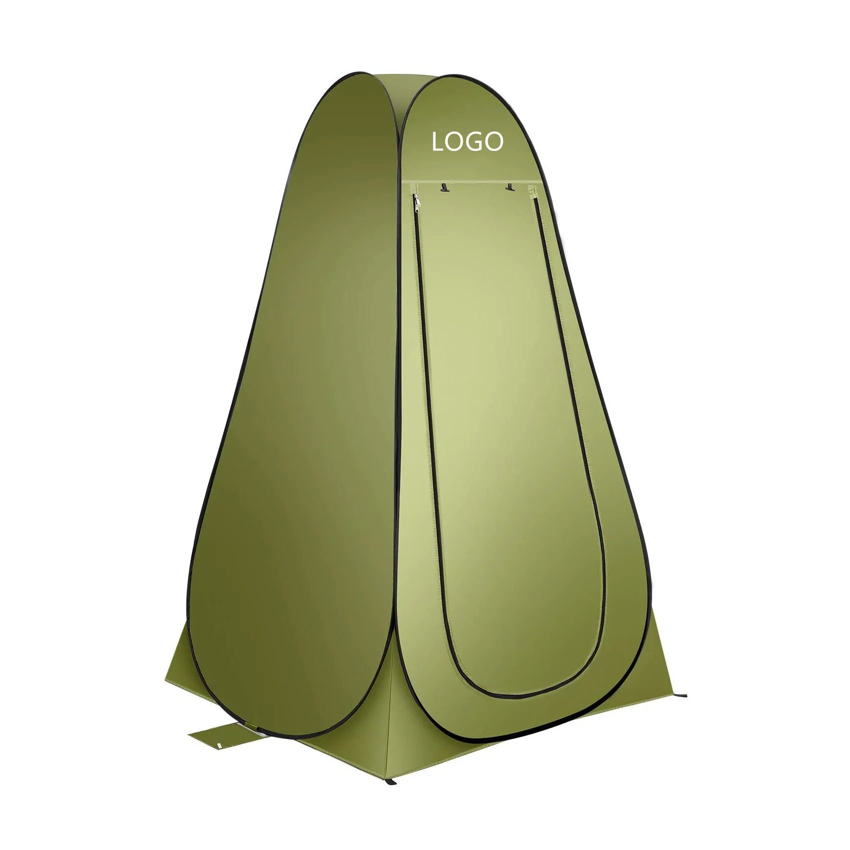 Woqi Portable UPF 50+ Sun Protection Shower Dressing Room Tent Camp Toilet with Sand Bags Waterproof Polyester Fabric