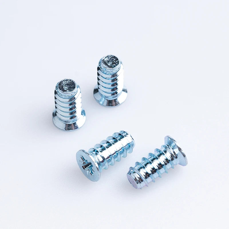 M6.2*13mm Carbon Steel Zinc Plated Pozi Flat Head Furniture Self Tapping Euro Screw