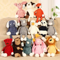 Cute Dog Squeaky Interactive Plush Toy for Dogs/Cats & Small Animals-Training & Patrol Play PP Material Wholesale