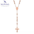 T000928190 XUPING JEWELRY Rose Gold Color Ancient Stainless Steel Women Fashion Chain Custom Gold Plated Jewelry Necklaces