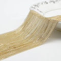 Top Selling Wholesale 1mm Solid Gold Real 9 Karat Fancy Gold Diamond Cut Cable Chain Bracelet Necklace