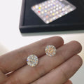 SICGEM Lab Created Brilliant Cut Loose Moissanite Good Price Color Grade D High Quality Clarity GRA Certified VVS1 9.25 Mohs