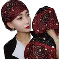 New Design Style Plastic Head Scarf Mother Hat Cover White Hair Muslim Spring Summer SHOUGONGMAOZI MUQIAN