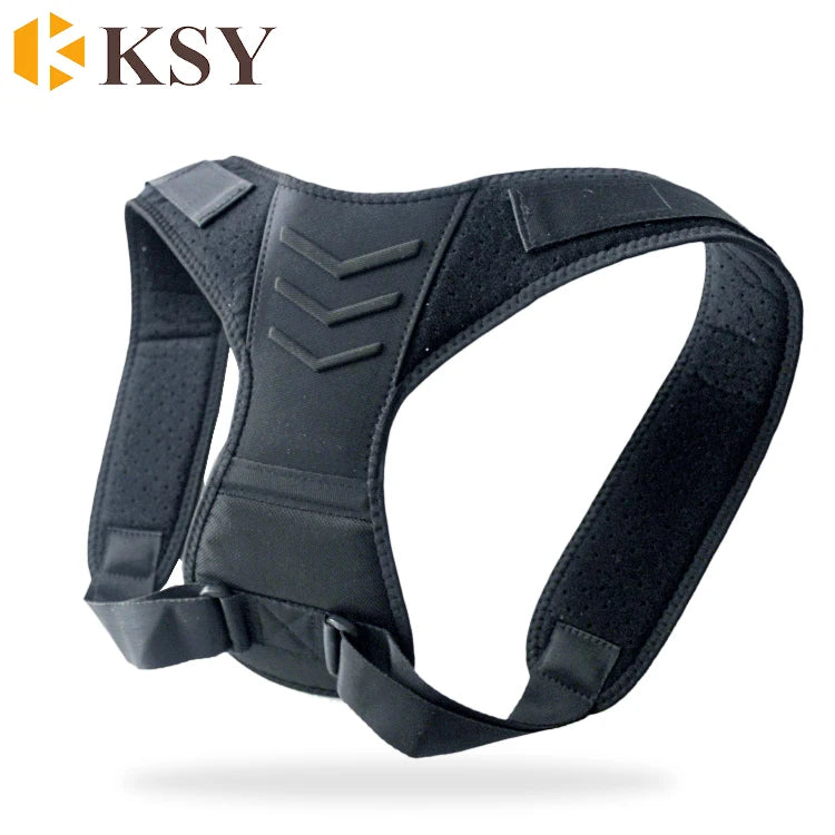 Adjustable Upper Back Brace Support Breathable Posture Corrector for Men and Women Clavicle Neck Shoulder Straightener