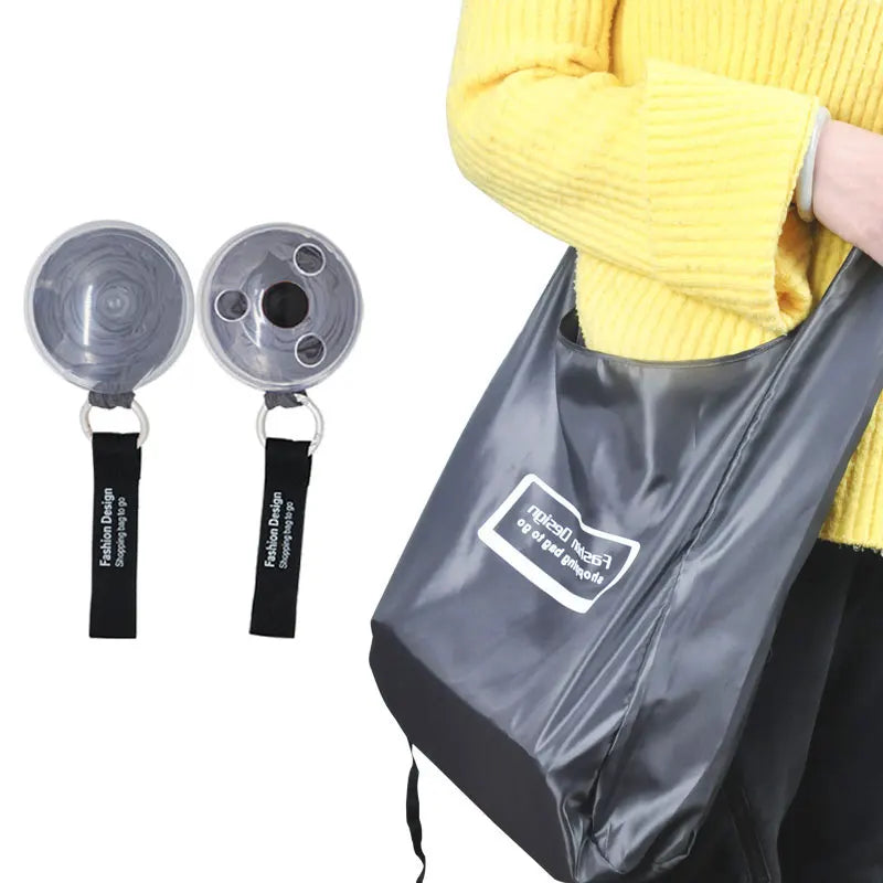 Epsilon Creative Nautiloop Eco-friendly Roll Up Reusable Polyester Foldable Shopping Bag