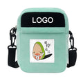 Hot Sale College Student Polyester Crossbody Shoulder Purse Messenger Sport Mini Small Shoulder Sling Bag for Girls Women
