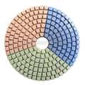 Stone Abrasives Color Wet Polishing Pad Diamond Resin Polishing Pads for Anger Grinder Polishing