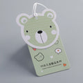 Children's Clothing Labels Fashionable Embossed Labels LOGO Hanging Labels