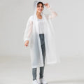 Waterproof Disposable Qingya PEVA Raincoat for Rainy Seasons for Weather Protection