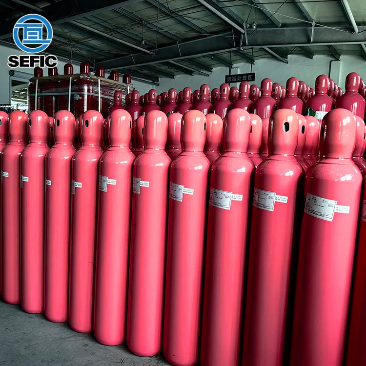 New 37MN 40L Helium Gas Cylinder With 150bar High Pressure Gas Bottle