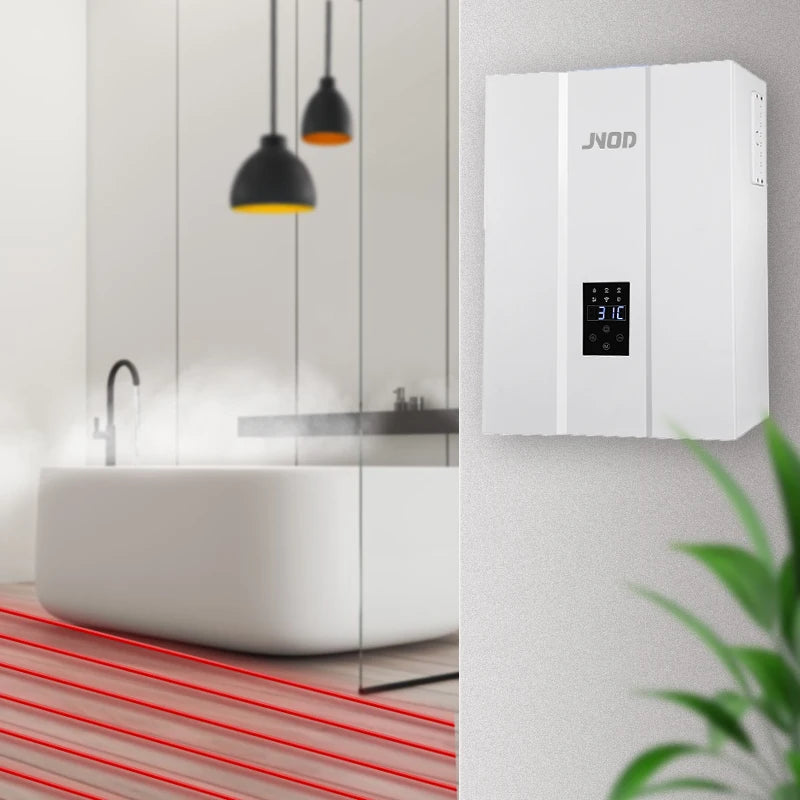 JNOD 16kW Heating Electric Combi Boilers Energy Saving Home Heater System for Instant Geyser and Space Heating