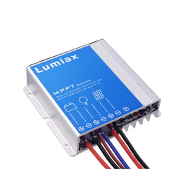 10A 12V MPPT Solar Charge Controller with Lighting Controller Function 45V Max Solar Input IP67 Protection 96% Efficiency