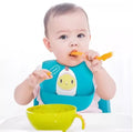 Silicone Bib Waterproof Saliva Dripping Banana Bibs Cartoon Newborn Feeding Cloth Toddle Bibs Adjustable Saliva Towel