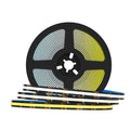 FCOB COB CCT Tunable White 2700K to 6500K Black PCB IP30 IP66 Waterproof DC12V 24V 640 LEDs FOB COB Flexible Led Strip Light