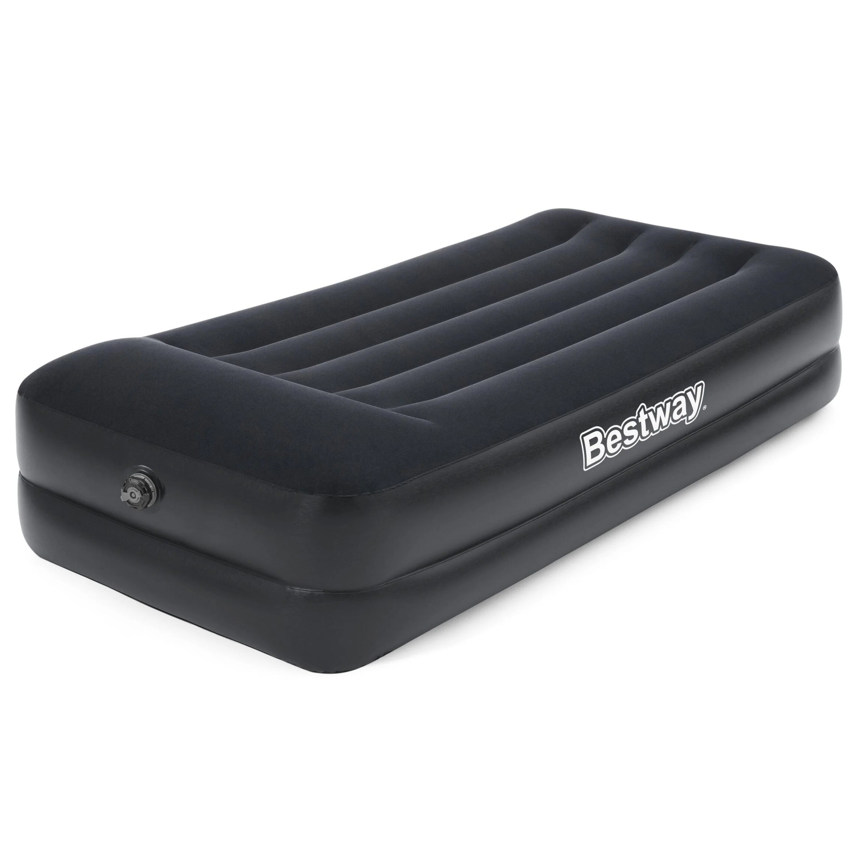 Bestway 67381 Tritech Air Mattress Twin with Handheld AC Pump 1.91 m X 97 cm X 46 cm
