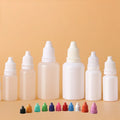 Eye Pe Plastic Drop Bottle 5ml 10ml 15ml 20ml Empty Liquid Spot Squeezable and Easy Open End for Essential Oil Ink Separation
