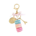 Wholesale Creative Macaroni Keychain Metal Pendant Promotional Gift