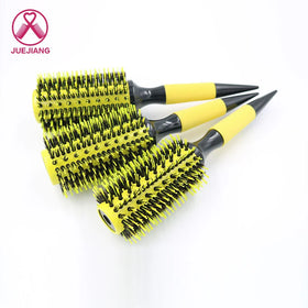 Beauty Fever Salon Use Plastic Handle Boar Bristle Common Comb for Curly Hair Tools