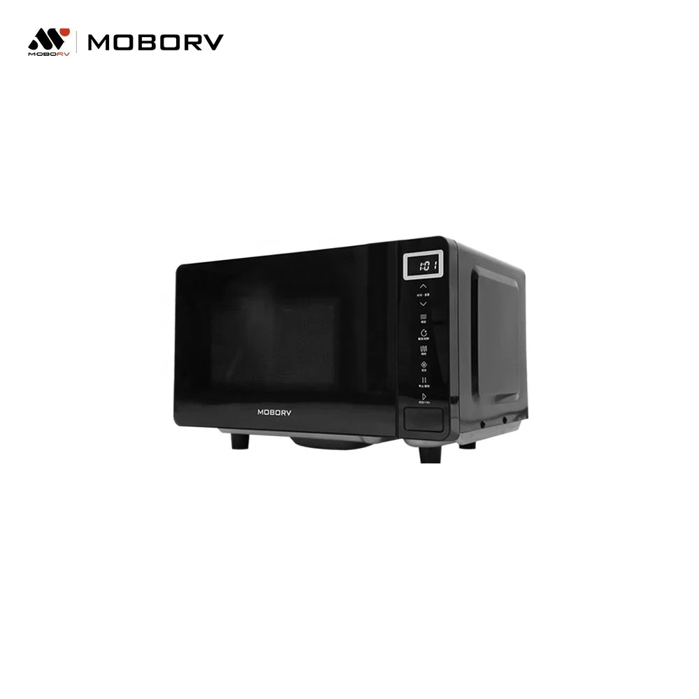 2025 MOBORV Motorhome Accessories CE Certified Induction Microwave Oven Griller Combo for RV Caravan Camping Cars
