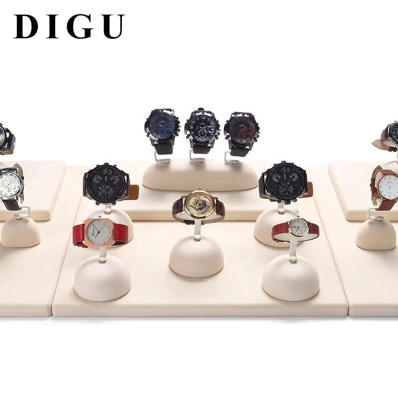DIGU Custom Designs Watch Display Stand Props New High End Counter Watch Display Rack Mechanical Rack Bracket Watch Display