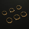 Gaby New Septum Clicker Nose Piercing Stainless Steel Nose Rings with Nose Ring Bulk Wholesale Piercing Jewelry