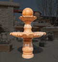 High Quality Customized Size Stone Marble Floating Ball Water Fountain for Park & Garden Decoration Durable & Easy to Clean