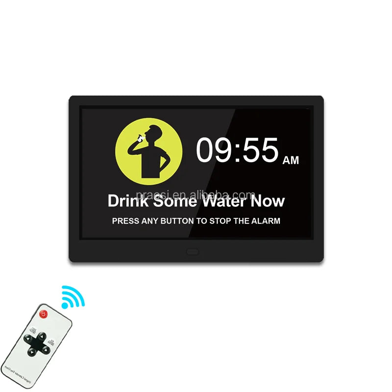 7" 8" 10" 12" 15" Inch Wall / Desk Alarm Reminders Digital Calendar Day Clock for Dementia Alzheimer Elderly Memory Loss